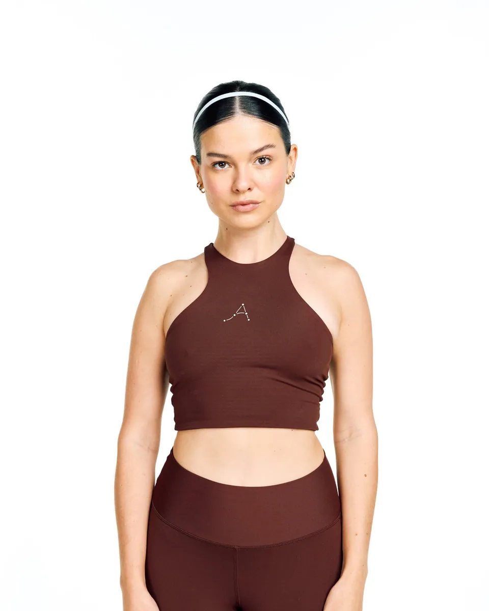 Cropped Meia Lua Espresso